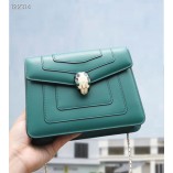 Bvlgari Serpenti Forever Calf leather Crossbody Bag 20291 Emerald