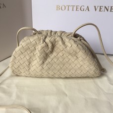 Bottega Veneta The Mini Pouch Lambskin Gray