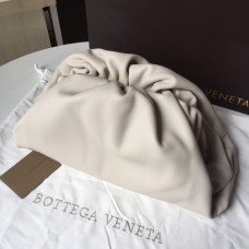 Bottega Veneta Cloud Grab Bag Large/White