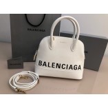 Balenciaga Shell Bag 902680 White