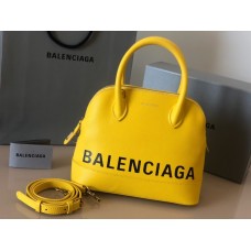 Balenciaga Shell Bag 902680 YEllow