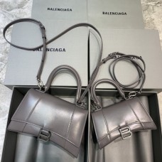 Balenciag Hourglass Bag In Grey