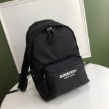 Burberry Nylon Backpack With The Letter/black