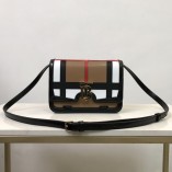 Burberry Small TB Patchwork Leather Crossbody Bag