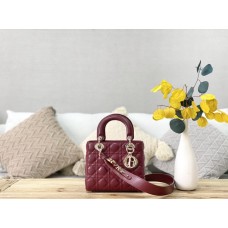 Lady Dior  My ABCDior Bag lambskin M0538 Claret