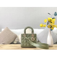 Lady Dior My ABCDior Bag lambskin M0538 Light Green