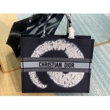 Dior Book Tote Multicolor Dior Around the World Blue Interstellar