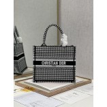 Dior Book Tote 26.5cm Houndstooth