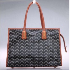 Goyard Goyardine Marquises Tote BLack/Brown