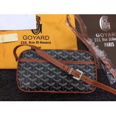 Goyard Camera Bag Grey/Brown