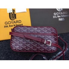 Goyard Camera Bag Wine Red