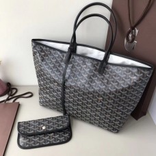 Goyard Saint Louis MM Tote Bag Dark Coffee