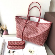 Goyard Saint Louis MM Tote Bag Dark Red