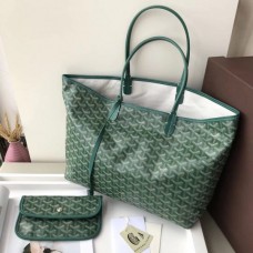 Goyard Saint Louis MM Tote Bag Green