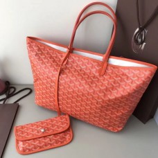 Goyard Saint Louis MM Tote Bag Red