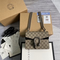 Gucci Dionysus GG Small Shoulder Bag 421970 Black