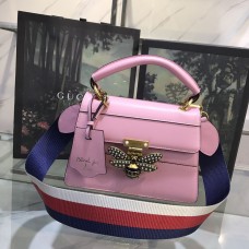 Gucci Calfskin Queen Margaret Small Bag 476541 Pink