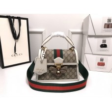 Gucci Queen Margaret Small Bag 476541 White