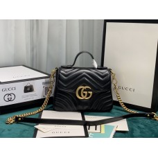 Gucci GG Marmont shoulder bag 547260 Black