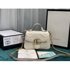 Gucci GG Marmont shoulder bag 547260 White