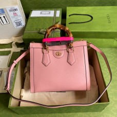 Gucci Diana Small Tote Bag 660195 Pink