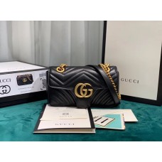 Gucci GG Marmont Flap Bag Mini 446744 Black