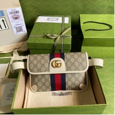 Gucci Neo Vintage GG Supreme Belt Bag White