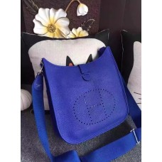 Hermes Evelyne Bag 0719 Electric Blue