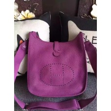 Hermes Evelyne Bag 0719 Purple