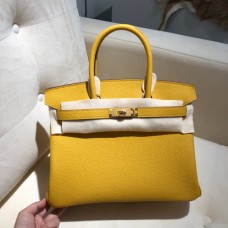 Hermes Birkin Original Togo Leathe Yellow