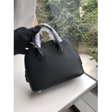 Hermes Bolide 1923 Mini Bag Black Leather Gold Hardware