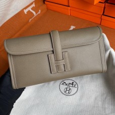 Hermès Jige Elan 29 touch clutch In Dark Gray