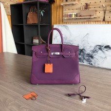 Hermes Birkin Togo and Swift Ghillies Anemone Bag Anemone