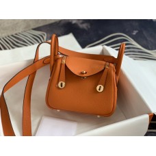 Hermès Mini Lindy Bag Orange