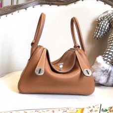 Hermès Lindy Bag Brown/Silver