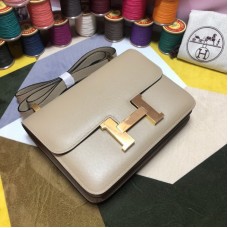 Hermes Constance 23cm(18cm) Bag Beige with Gold Hardware