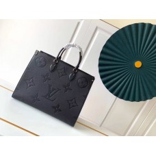 Louis Vuitton Monogram Empreinte Giant Onthego GM Bag Black