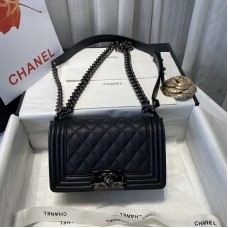 Chanel BOY Handbag Calfskin A67086 & A67085