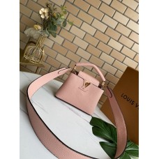 Louis Vuitton Capucines Mini Bag M55985 Pink