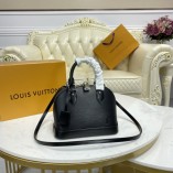 Louis Vuitton Alma BB Bag 32cm GM Epi Canvas In Black