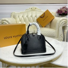 Louis Vuitton Alma BB Bag 32cm GM Epi Canvas In Black