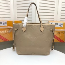 Louis Vuitton Neverfull Empreinte MM Apricot in Leather M40995