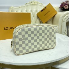 Louis Vuitton Toiletry 25 Bag Damier Azur M41420 