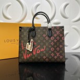 Louis Vuitton Monogram OnTheGo MM Tote M45039 Urs Fisher love 2