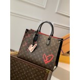 Louis Vuitton Monogram OnTheGo MM Tote M45039 Urs Fisher love