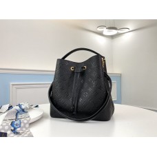 Louis Vuitton NéoNoé MM Monogram Empreinte Leather Black