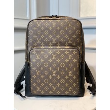 Louis Vuitton Dean Backpack Monogram Macassar Canvas in Brown M45335 Black