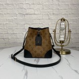 Louis Vuitton mini Monogram Canvas Bucket Bag M45550 Black