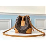 Louis Vuitton mini Monogram Canvas Bucket Bag M45550 Brown