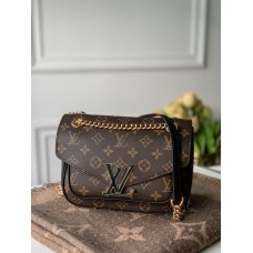 Louis Vuitton Passy Monogram in Brown Handbags M45592